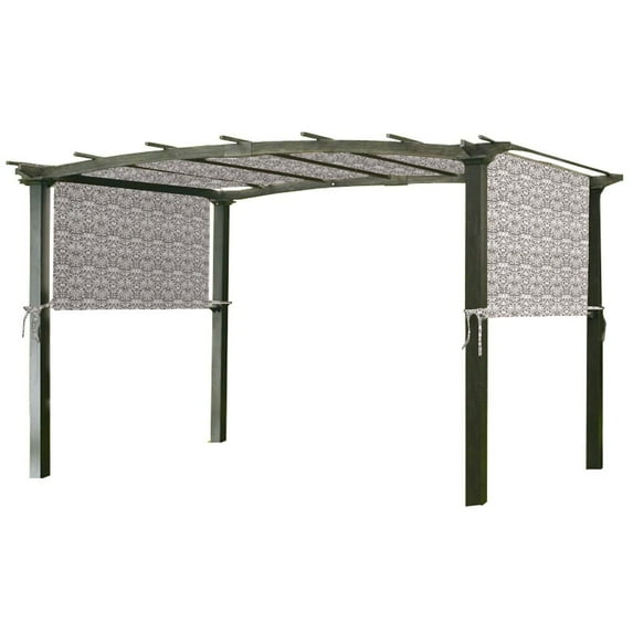 Garden Winds Universal Replacement Canopy Top Cover for Pergola Structures - Standard 350 - Damask Beige