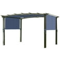 thumbnail image 1 of Garden Winds Universal Replacement Canopy Top Cover for Pergola Structures - Standard 350 - Midnight Trellis, 1 of 5