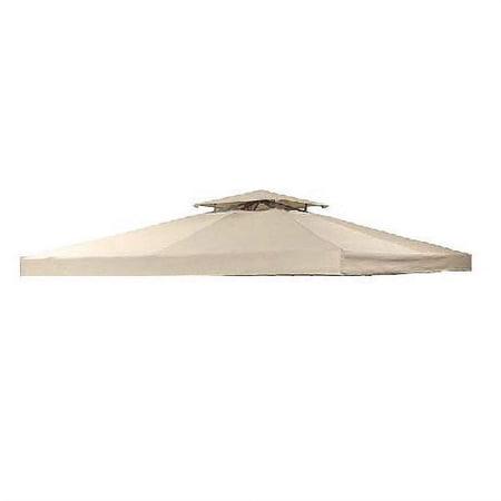 Garden Winds Universal Two-Tiered Replacement Gazebo Canopy Top, RipLock 500