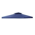 thumbnail image 1 of Garden Winds Universal Two-Tiered Replacement Gazebo Canopy Top, True Navy, RipLock 350, 1 of 3