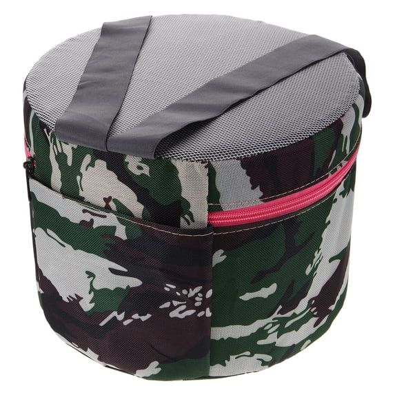HOMEMAXS Portable Gardening Stool for Outdoor Use Durable Plastic and Cotton Cloth 12x15x20 inches