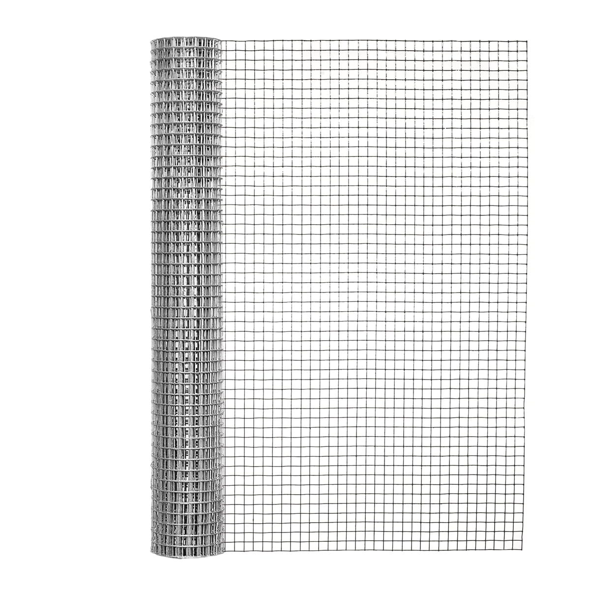 Garden Zone 24in H x 10ft Steel Hardware Cloth Fence with 1/2in Mesh