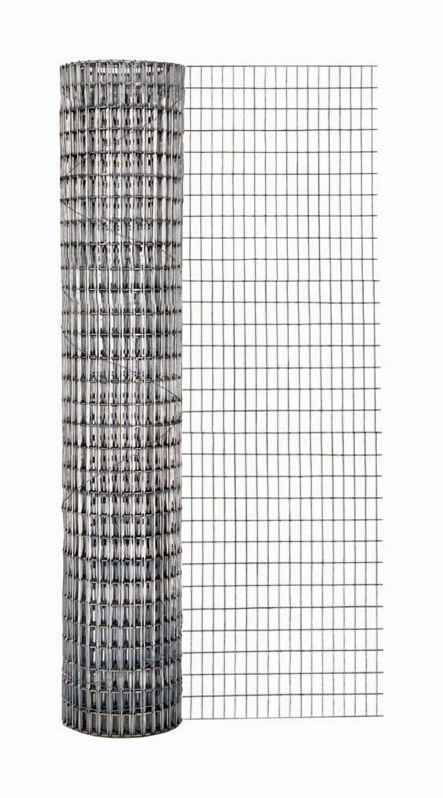 IronRidge Silver Galvanized Steel Welded Wire Fence, 30" x 10'