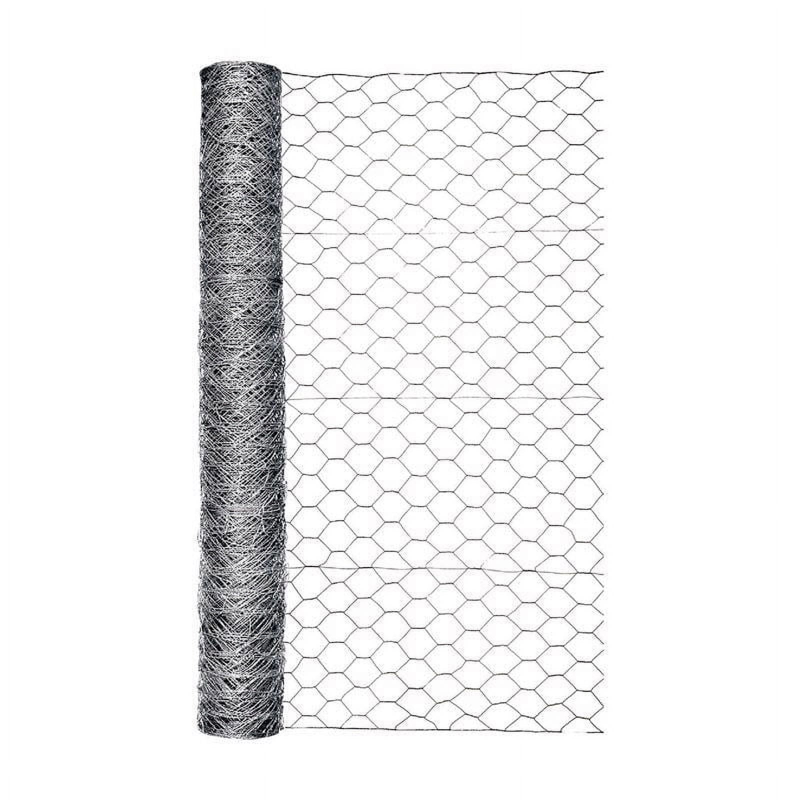Garden Zone 50 ft. X 48 in. Galvanized Steel Poultry Netting