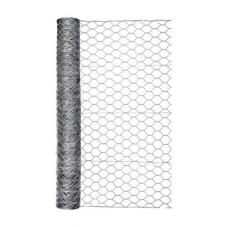 Garden Zone 50 ft. X 48 in. Galvanized Steel Poultry Netting