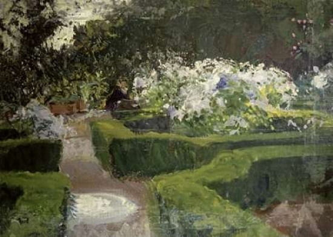 Garden at Granada Canvas Art - John Singer Sargent (20 x 28)