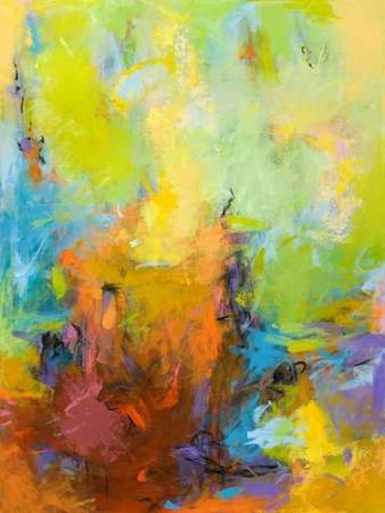 Garden for Joan Canvas Art - Debora Stewart (22 x 28)