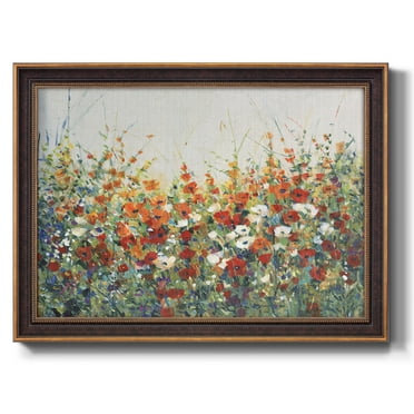 Garden in Bloom I Premium Framed Canvas- Ready to Hang