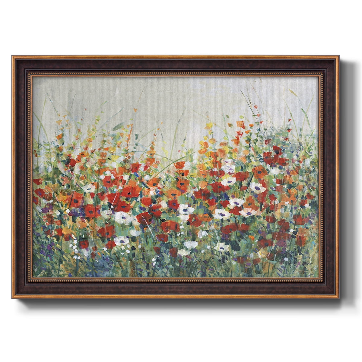 Garden in Bloom II Premium Framed Canvas- Ready to Hang