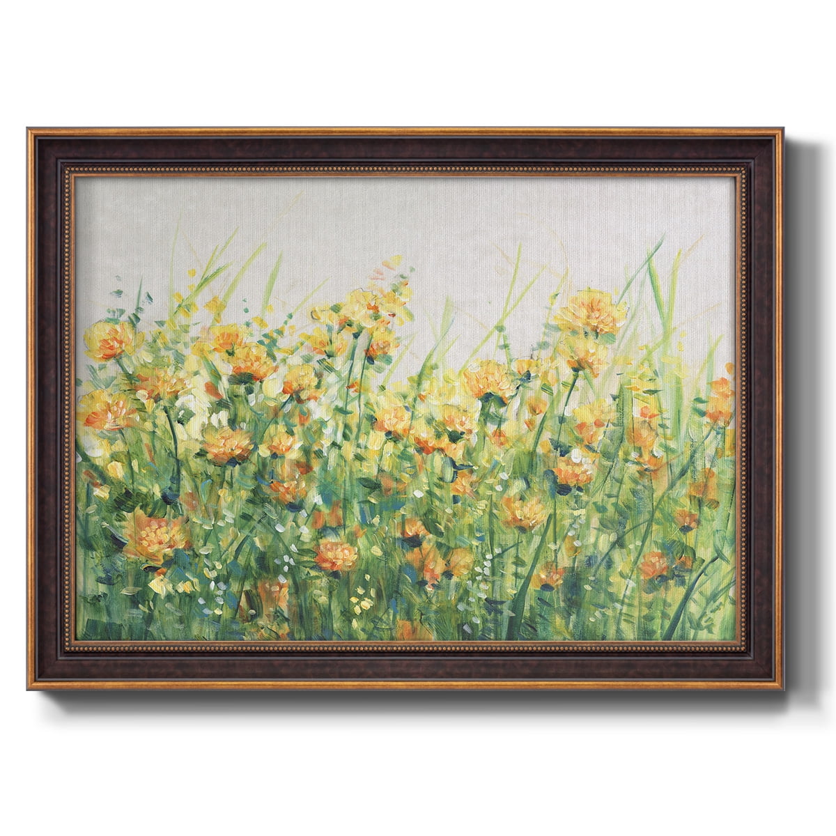 Garden in Bloom IV Premium Framed Canvas- Ready to Hang