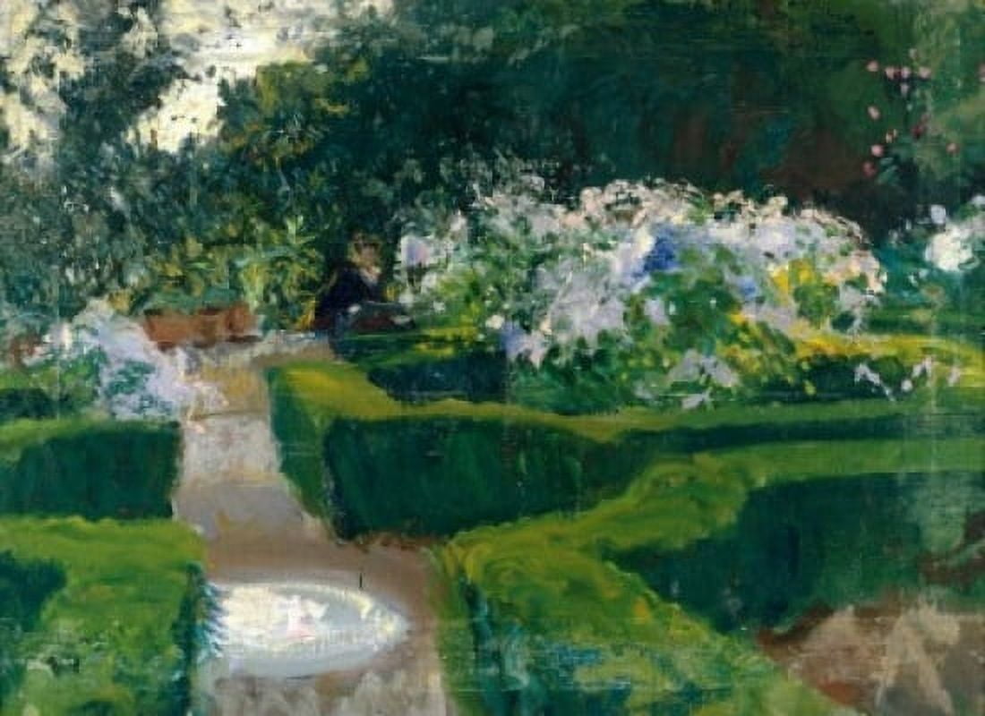 Garden in Granada c1912 John Singer Sargent (1856-1925American) Oil on Canvas Private Collection Canvas Art - John Singer Sargent (24 x 36)