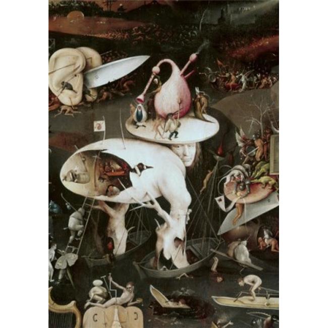 Tableau Sur Toile - Le Jardin Des Délices De Jérôme Bosch - Prêt à Accrocher