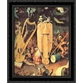 thumbnail image 1 of Garden of Earthly Delights, detail of right wing 20x22 Black Ornate Wood Framed Canvas Art by Bosch, Hieronymus, 1 of 2