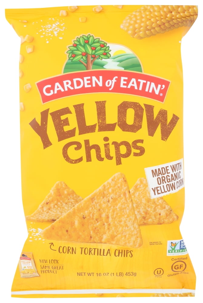 Garden of Eatin' GlutenFree Sea Salt Yellow Corn Tortilla Chips, Party