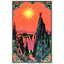 Garden of Eden Black Light Poster 23 x 35