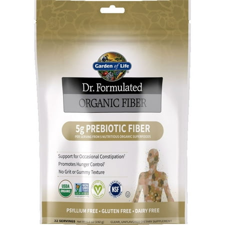 Garden of Life Dr. Formulated Organic Fiber - Unflavored 6.8 oz Pwdr