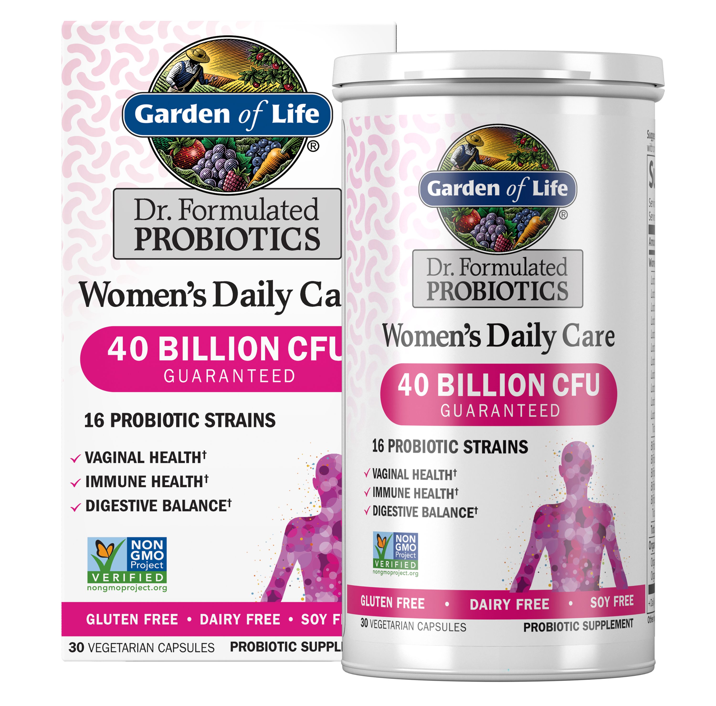 Garden Of Life Dr Formulated Women s Daily Care Probiotics 30ct 