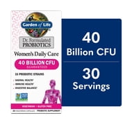 Garden of Life Dr. Formulated Women s Health Daily Probiotics Vitamins for Digestive Gut Health and Immune Support, 30 Count