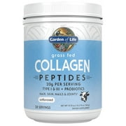 Garden of Life Grass Fed Collagen Peptides - Unflavored 19.75 oz Pwdr
