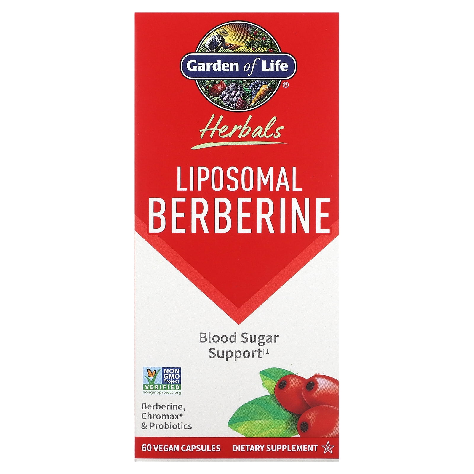 Garden of Life Liposomal Berberine with Chromium Picolinate