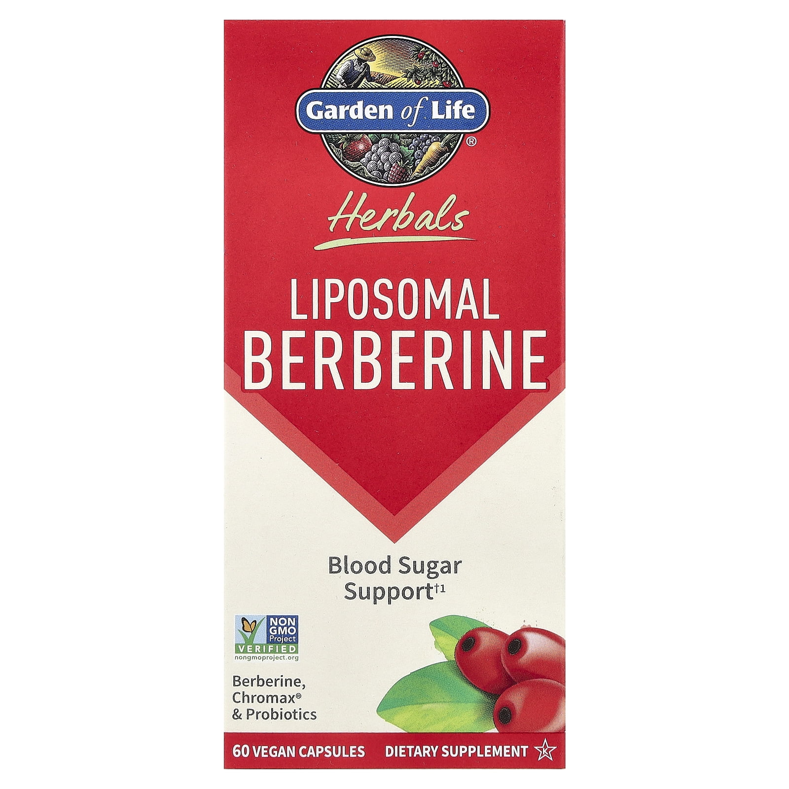 Garden of Life Liposomal Berberine with Chromium Picolinate