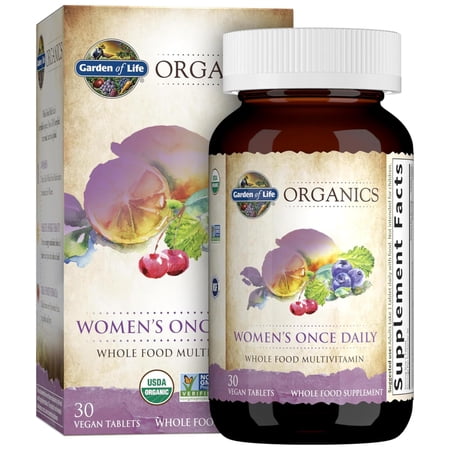 Garden of Life Organics Women's Once Daily, 30 Vegan Tablets