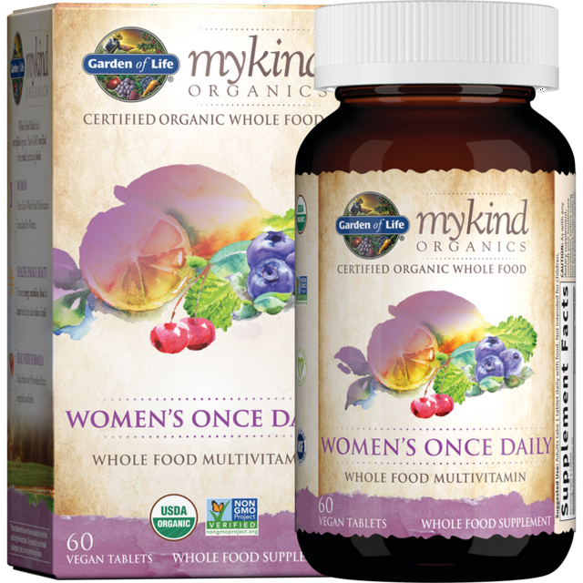 Garden of Life Mykind Organics Women's Once Daily Multivitamin Vegan