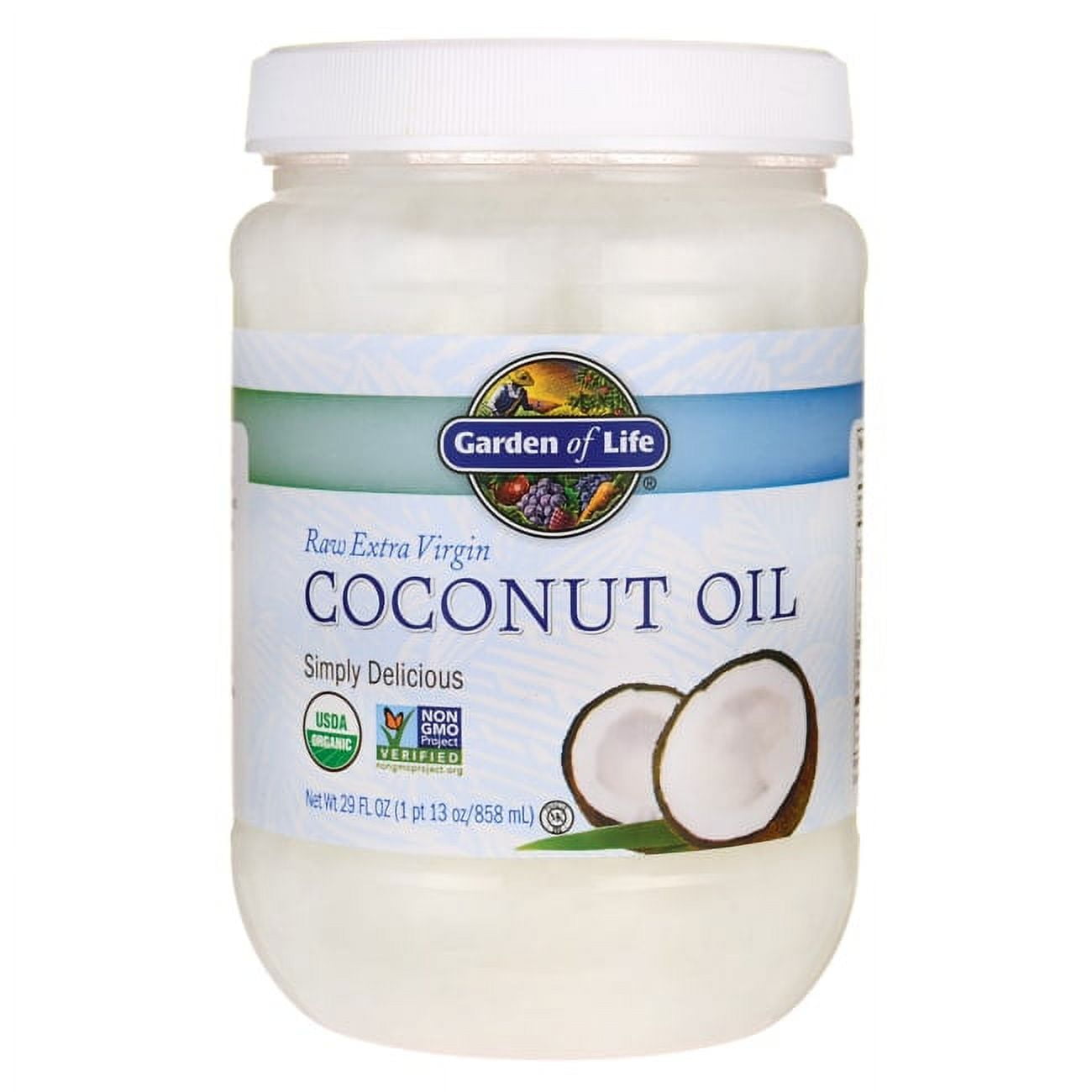 Garden of Life Oil Coconut Organic Raw Extra Virgin, 29 Fl oz - Walmart.com