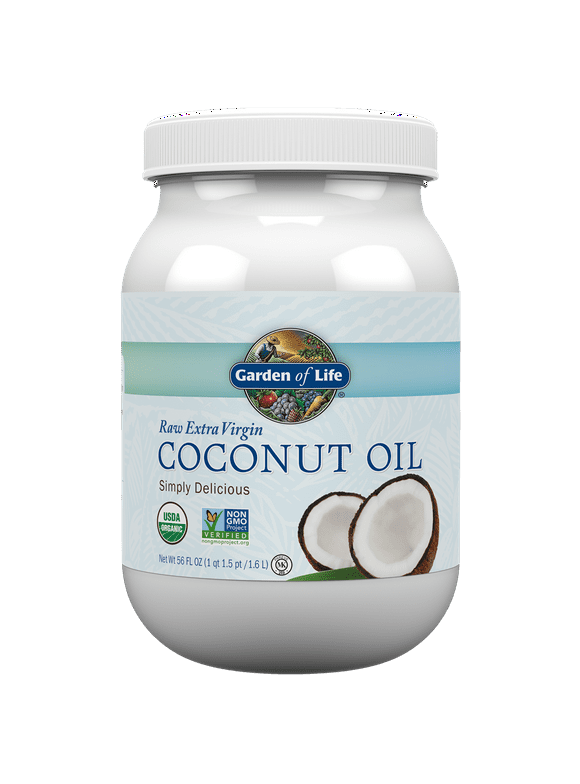 Garden of Life Organic Extra Virgin Coconut Oil 56oz Liquid (in Plastic)
