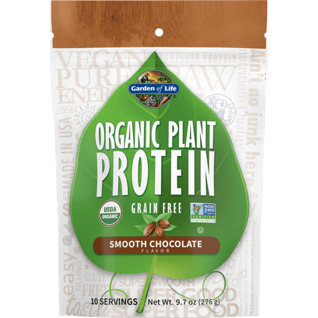 Garden of Life Organic Plant Protein, Chocolate, 10 oz