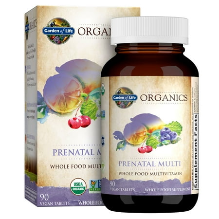Garden of Life Organics Prenatal Multi 90 Tablets
