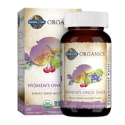 Garden of Life Organics Womens Once Daily, 60 Vegan Tablets