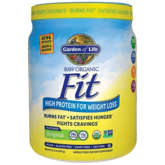 Garden of Life Raw Organic Fit Powder, 15.1 Oz