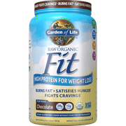 Garden of Life Raw Organic Fit Protein Powder, Chocolate, 28g Protein, 2.0lb, 32.1oz