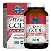Garden of Life Vitamin Code Healthy Blood, 60 Vegan Capsules