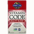 Garden of Life Vitamin Code Healthy Blood, 60 RAW Supplements Capsules