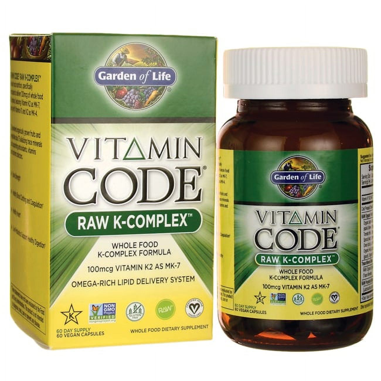 Garden of Life Vitamin Code Zinc Capsules, 30mg, 60 Ct