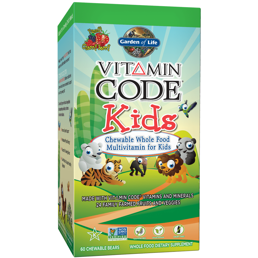 Garden of Life Vitamin Code Kids Multi, 60 Chewable Bears