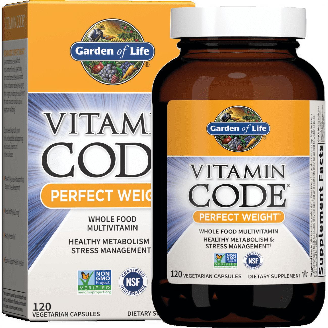 Garden of Life Vitamin Code Perfect Weight Multivitamin Vegetarian