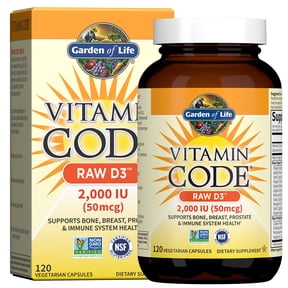 Garden of Life Vegetarian Bone Health Supplement - Vitamin Code Grow ...