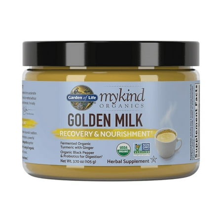 Garden of Life mykind Organics Golden Milk 3.7 oz Pwdr