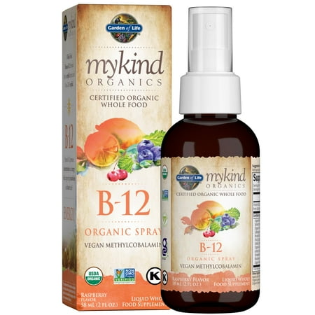 Garden of Life mykind Organics Organics B12 spray, 2oz Liquid