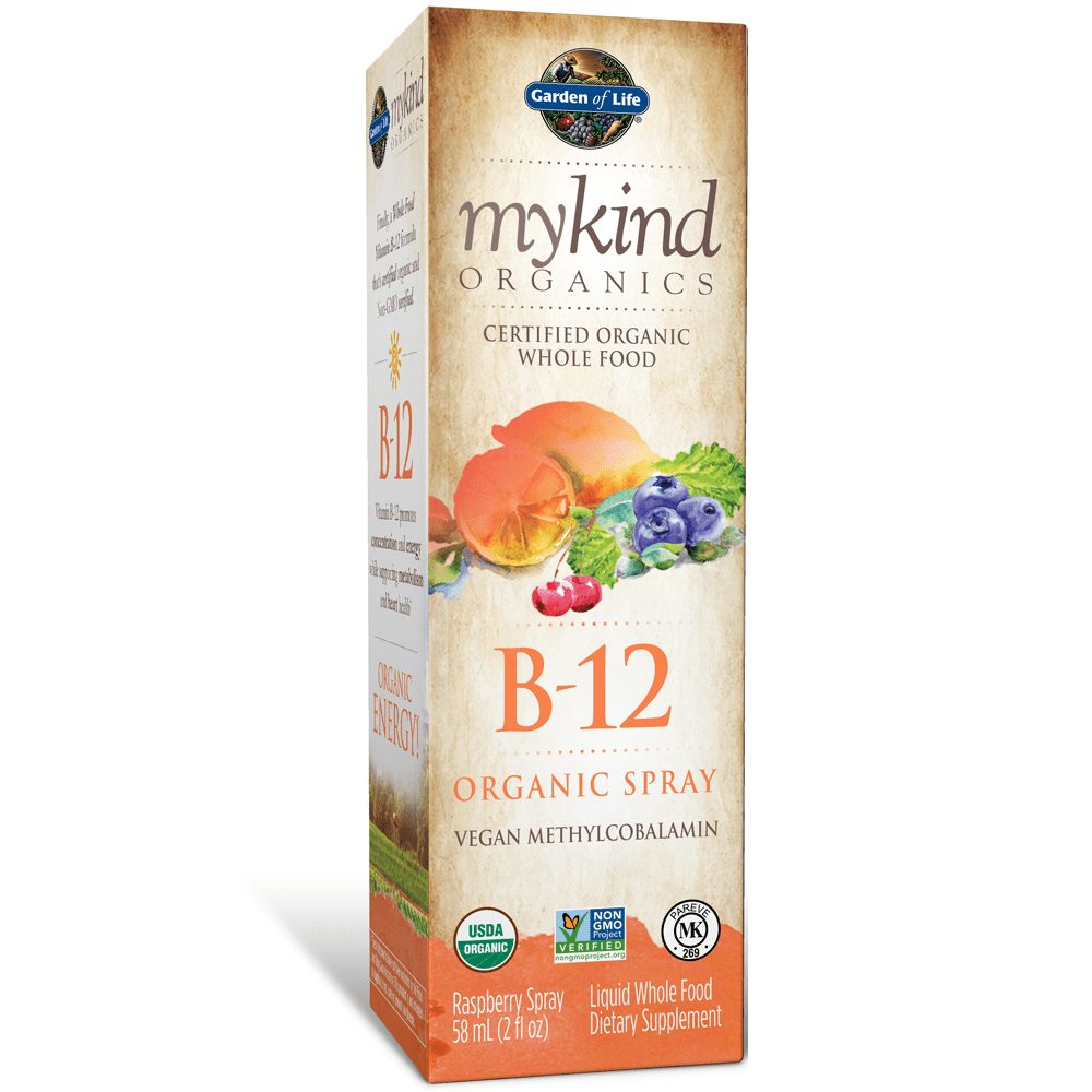 Garden of Life mykind Organics Organics B12 spray, 2oz Liquid