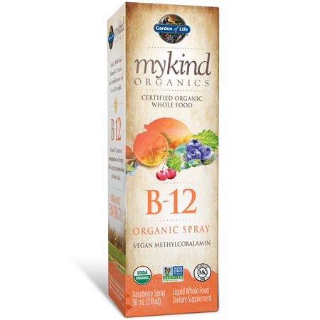 Garden of Life mykind Organics Organics B12 spray, 2oz Liquid