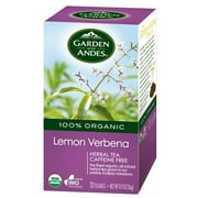 Garden of the Andes GA8038 Chilean Organic Lemon Verbena Tea, 20 Per Box