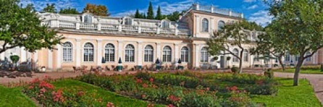 Garden outside a palace Peterhof Grand Palace St Petersburg Russia Canvas Art - Panoramic Images (18 x 6)