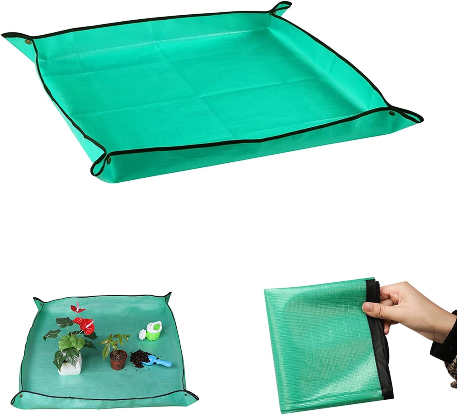 Garden planting mat, planting pad, plant repotting mat, garden mat, gardening mats, foldable