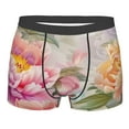 Garden with Fluttering Butterflies Men's Novelty Briefs Funny Shorts