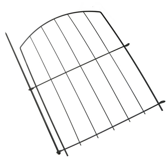 GardenAn1ma1Barrier Fence Reusable Rustproof Metal Defense Border Dogs Blockers Fence Panels for Garden Outdoor