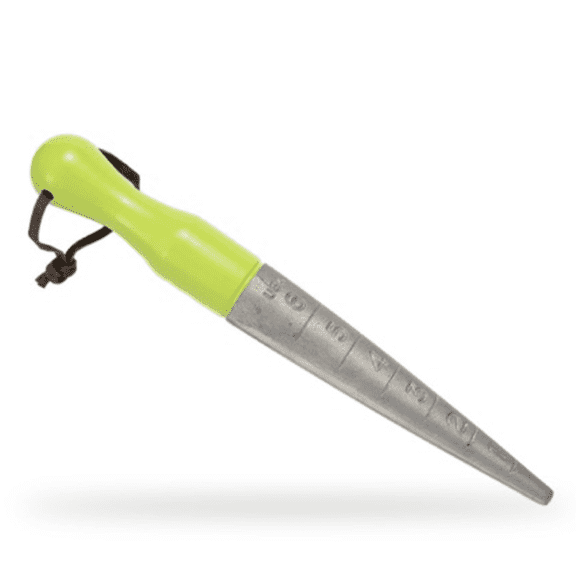 GardenBee Aluminium Die Cast Gardening Dibbler (Green)